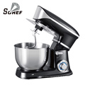Factory wholesale home used table stand mixer top chef stand mixer with detachable transparent cover